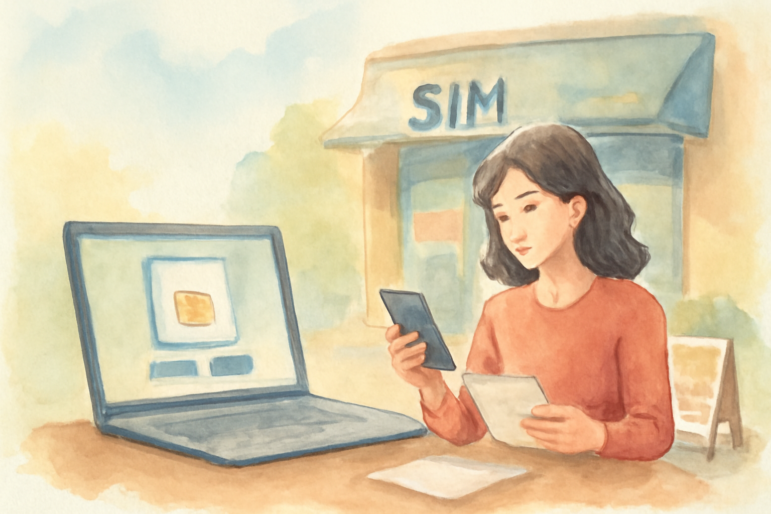 格安SIMの申し込み窓口はオンラインと実店舗の2種類が存在します