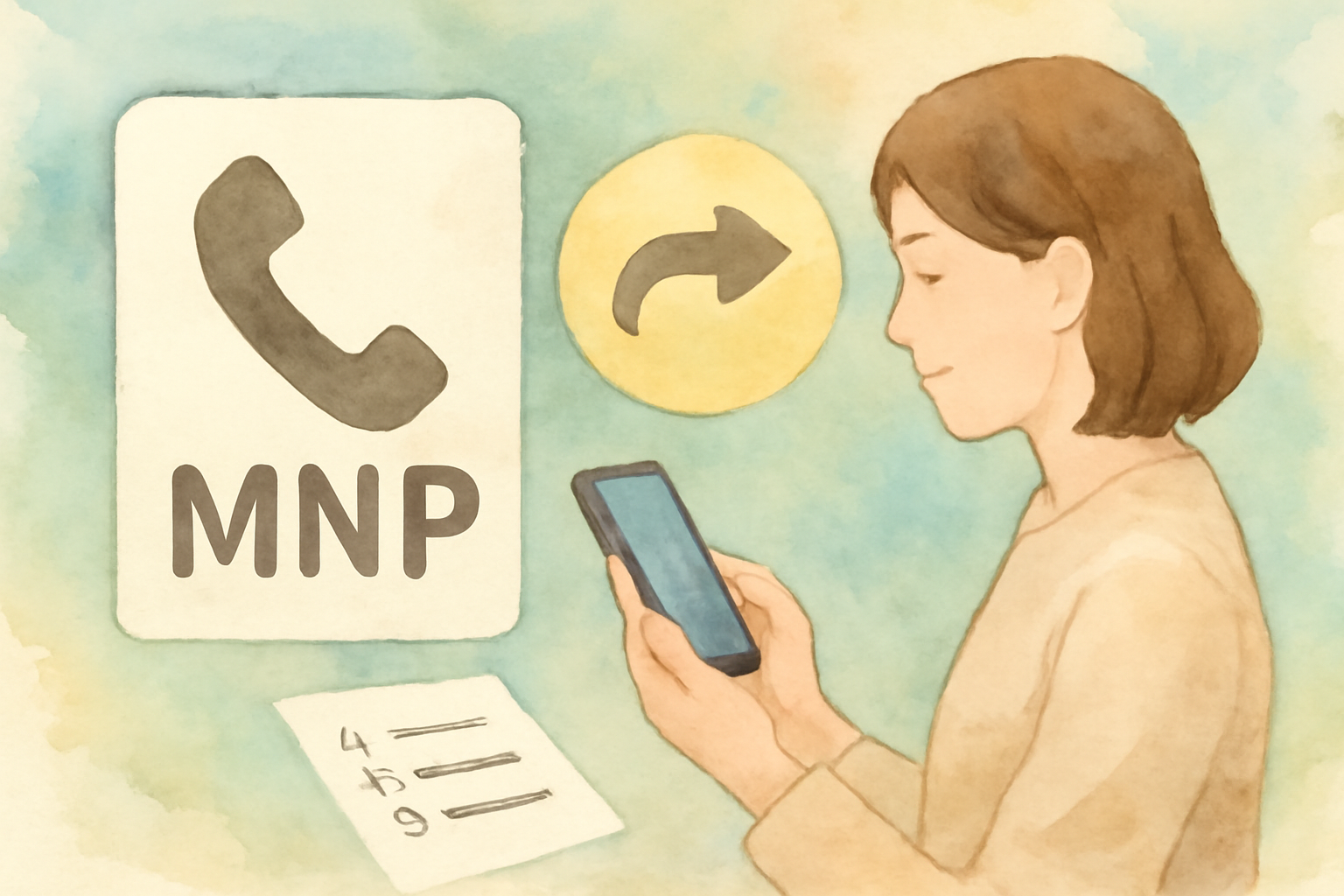初めてでも3つの手順を理解すれば電話番号そのままの乗り換えは可能です